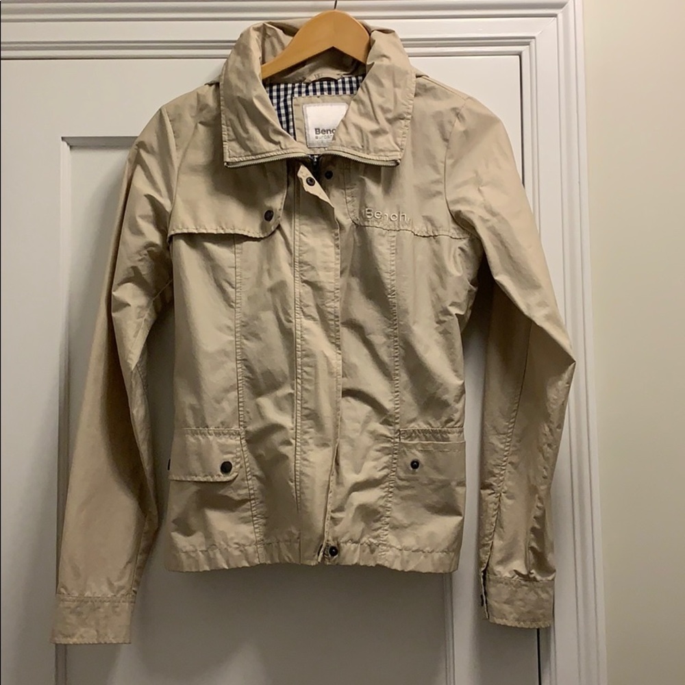 Bench. Lightweight Rain Jacket with Hood